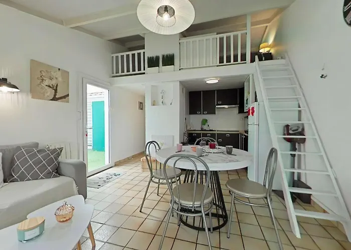 Br040-324 3 Pieces 6 Couchages Sur * Brétignolles-sur-Mer